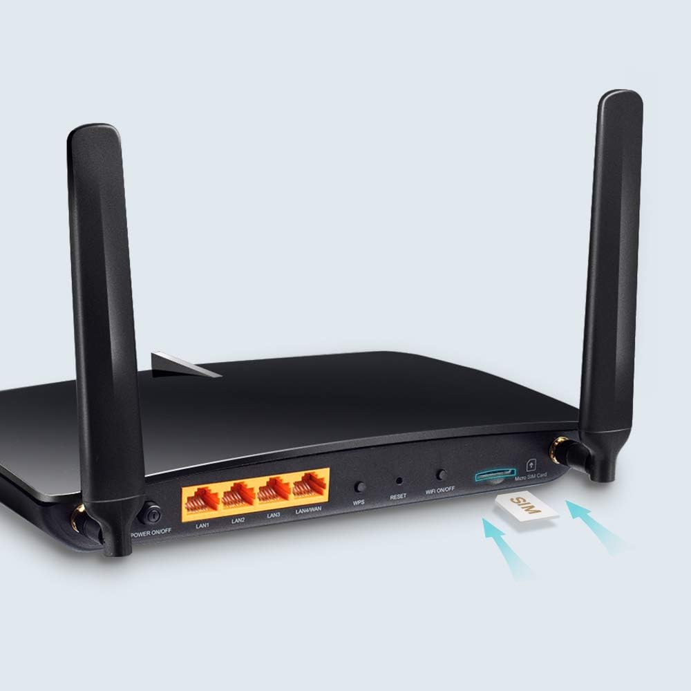 Router Wireless 4G TP-Link Archer MR600 1200Mbps 2.4GHz 5GHz/ 2 Antenas/ WiFi 802.11a/n/ac - b/g/n - Imagem 3