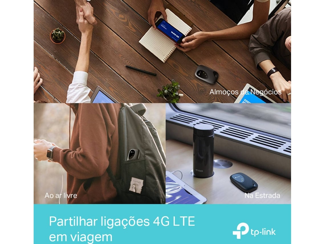Router Sem Fios 4G TP-Link M7010 300Mbps/ 2.4GHz/ 1 Antena/ WiFi 802.11b/g/n - Imagem 2