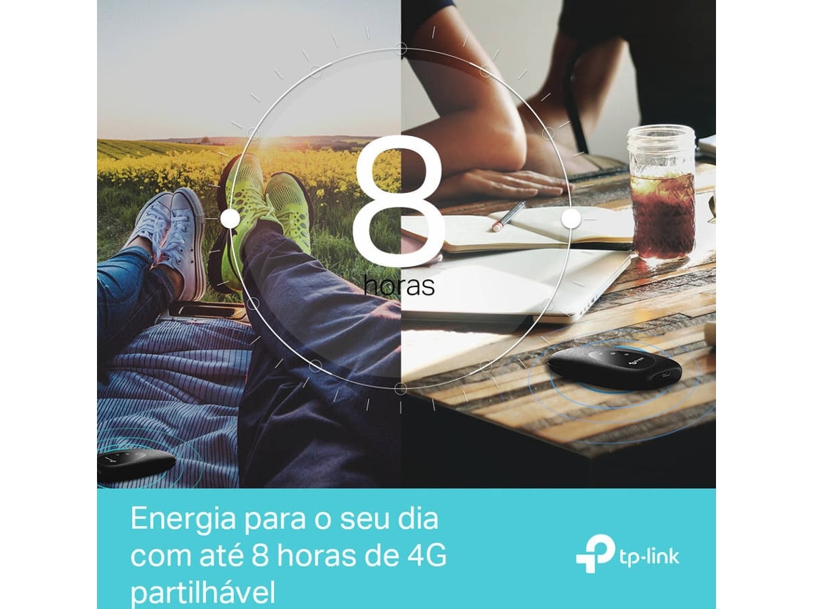 Router Sem Fios 4G TP-Link M7010 300Mbps/ 2.4GHz/ 1 Antena/ WiFi 802.11b/g/n - Imagem 5