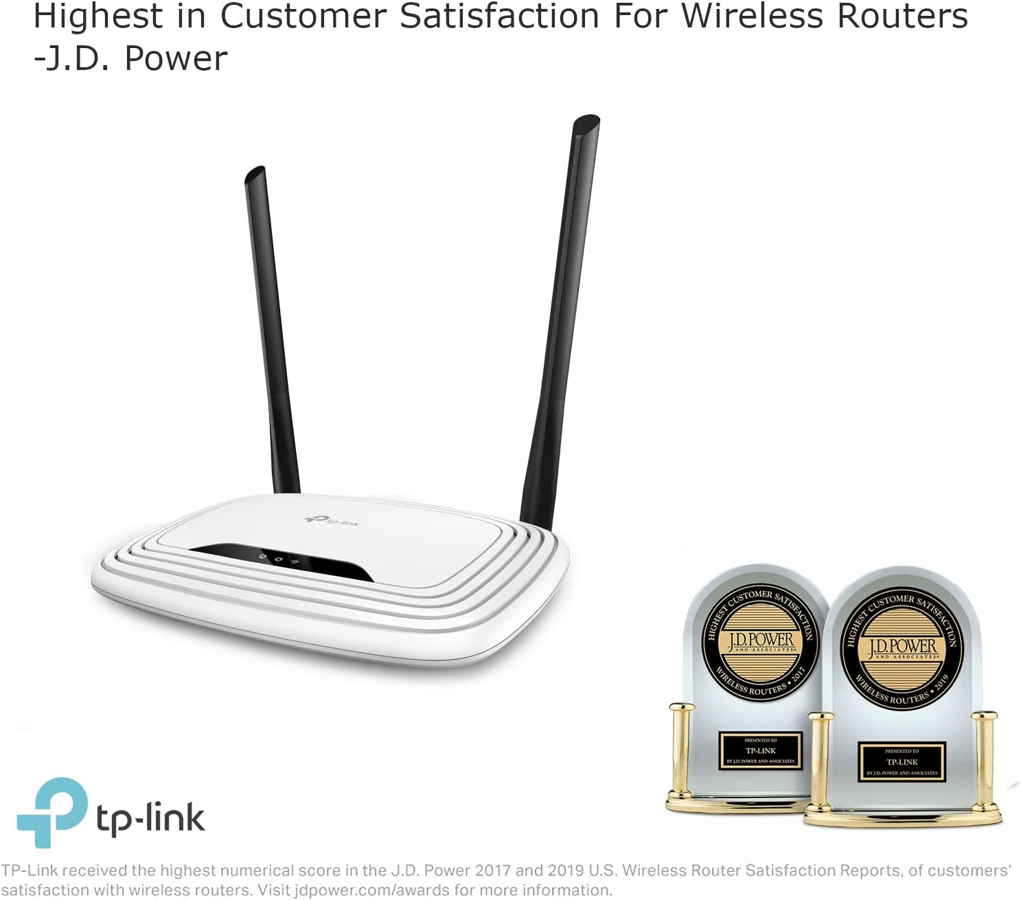 Router Sem Fios TP-Link TL-WR841N V14 300Mbps/ 2.4GHz/ 2 Antenas 5dBi/ WiFi 802.11n/g/b - Imagem 4