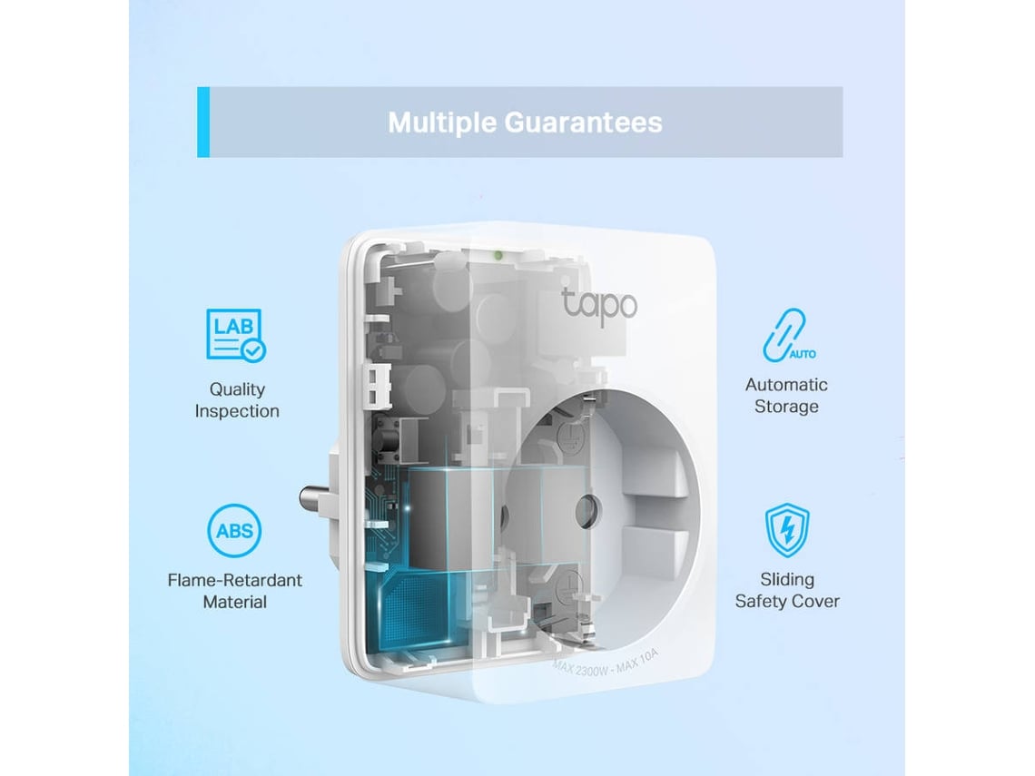 Tomada Inteligente WiFi TP-Link Tapo P100 - Imagem 8
