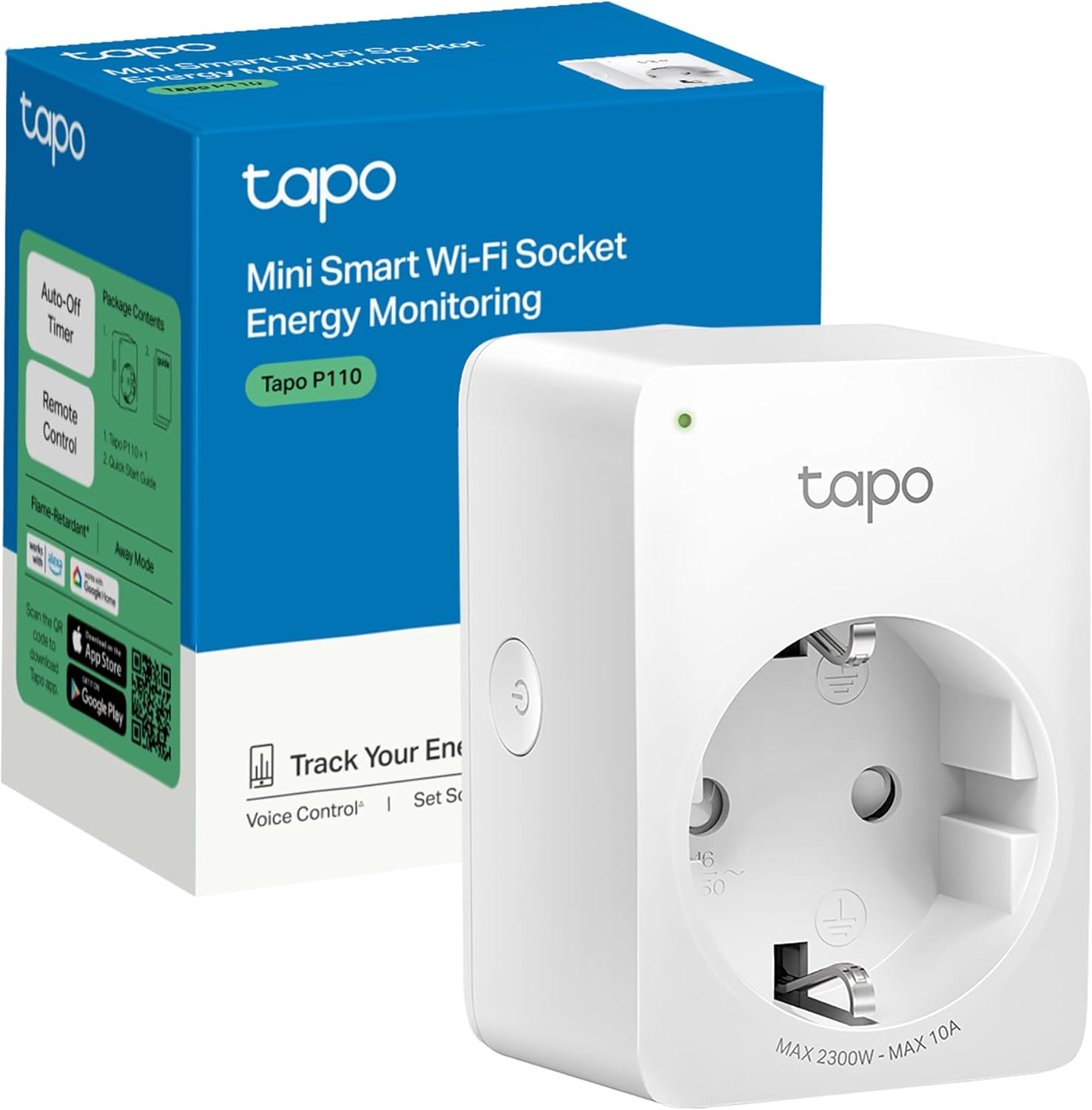 Tomada WiFi Inteligente TP-Link Tapo P110