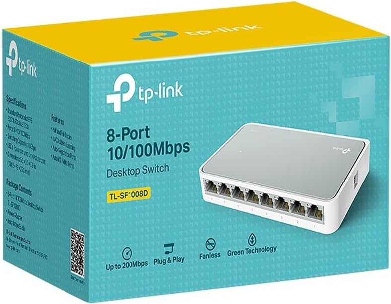 Switch TP-Link 8P 8 Portas/ RJ-45 10/100 - Imagem 4
