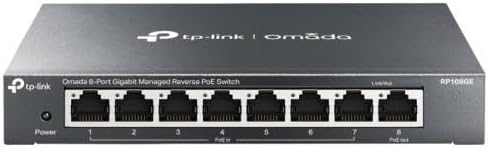 Switch TP-Link TL-RP108GE 8 Portas/ RJ-45 10/100/1000 PoE - Imagem 2