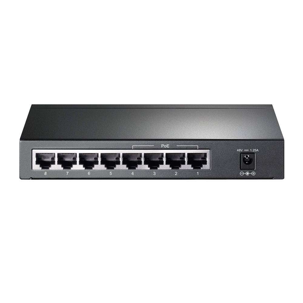 Switch TP-Link TL-SG1008P 8 Portas/ RJ-45 10/100/1000 PoE - Imagem 1