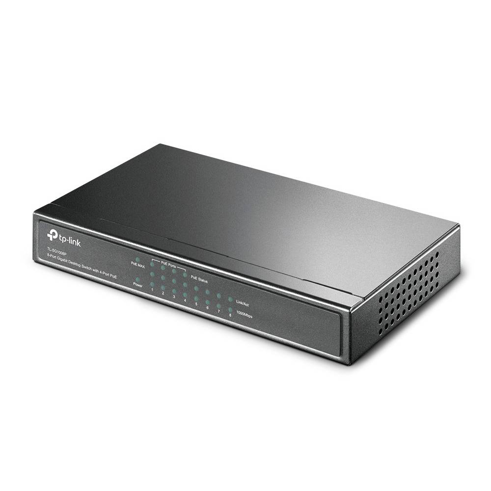 Switch TP-Link TL-SG1008P 8 Portas/ RJ-45 10/100/1000 PoE - Imagem 4