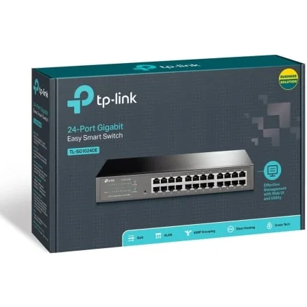 Switch TP-Link TL-SG1024DE 24 Portas RJ45 Gigabit 10/100/1000 Easy Smart - Imagem 4