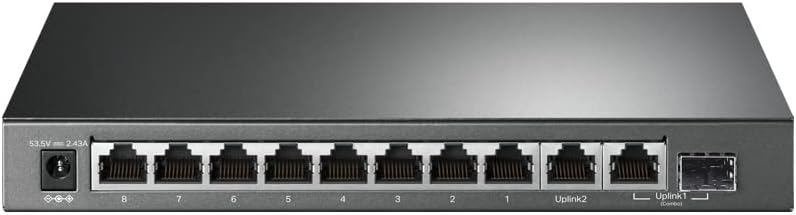 Switch TP-Link TL-SG1210MP 10 Portas/ RJ-45 10/100/1000/ PoE+ - Imagem 3