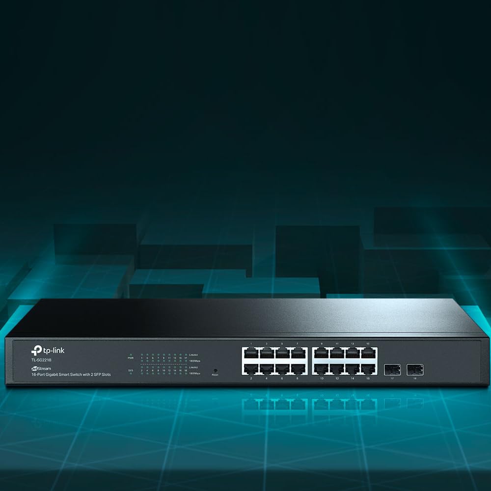 Switch TP-Link Omada TL-SG2218 18 Portas/ RJ-45 10/100/1000/ SFP - Imagem 4