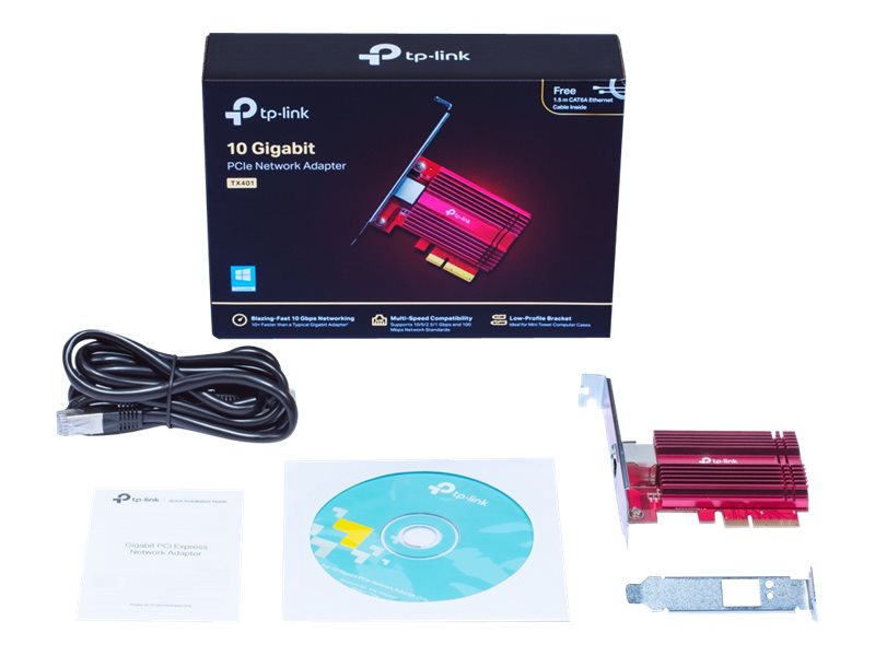 Placa de Rede RJ45-PCI Express TP-Link TX401/ 20Gbps - Imagem 6