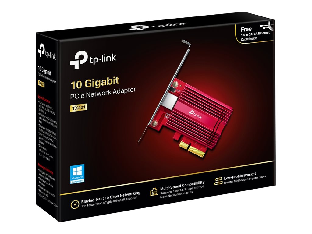 Placa de Rede RJ45-PCI Express TP-Link TX401/ 20Gbps