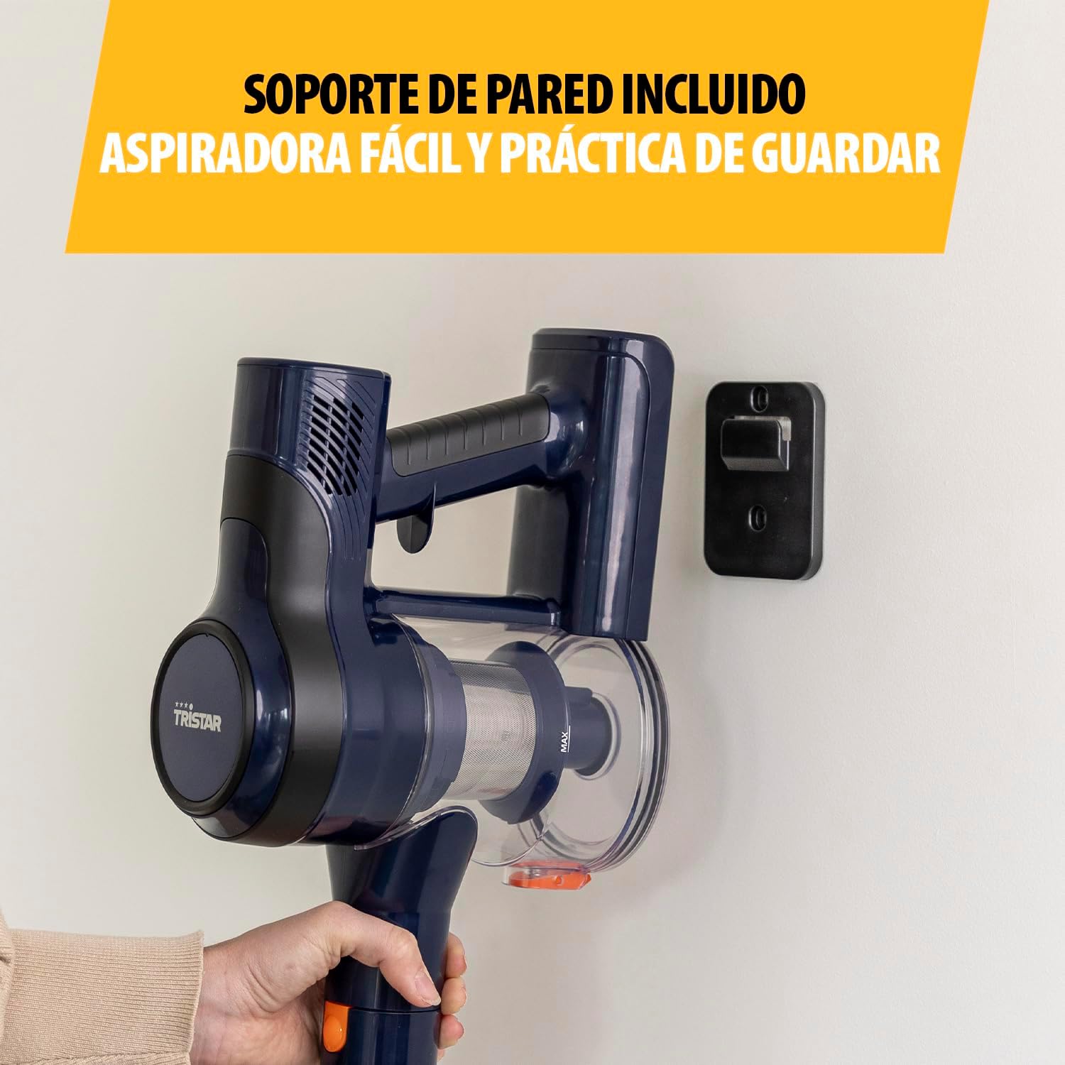 Aspirador Vassoura com bateria Tristar SZ-2360/ 150W/ Autonomia 40 Min - Imagem 3