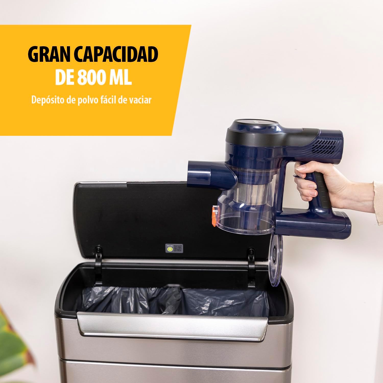 Aspirador Vassoura com bateria Tristar SZ-2360/ 150W/ Autonomia 40 Min - Imagem 5