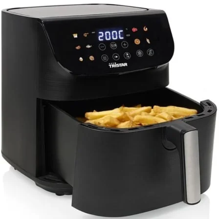 Fritadeira sem Óleo Tristar FR-9073 Digital 1800W 9L 12 Programas Ecrã Tátil LED - Imagem 2