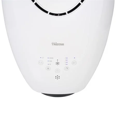 Ventilador Sem Pás Tristar VE-5717 60W 3 Velocidades Temporizador com Comando Branco - Imagem 2