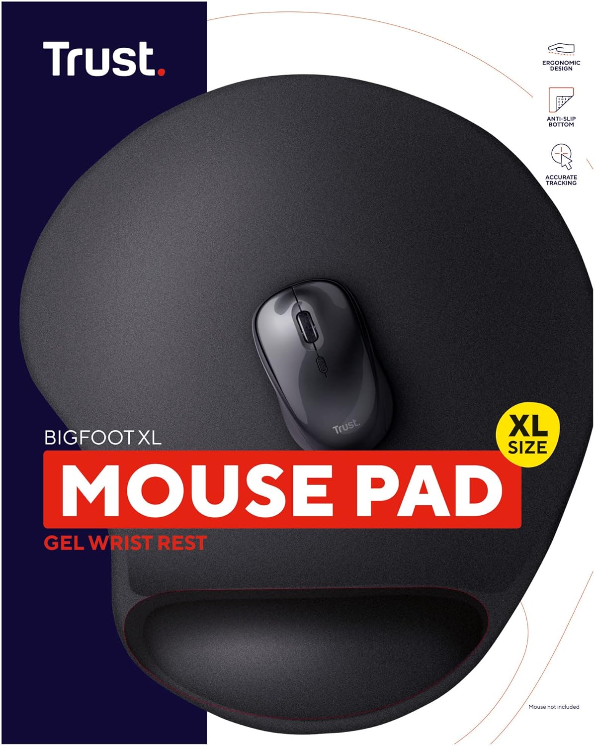 Tapete Ergonómico XL Trust 23728/ 19 x 292 x 322mm - Imagem 8