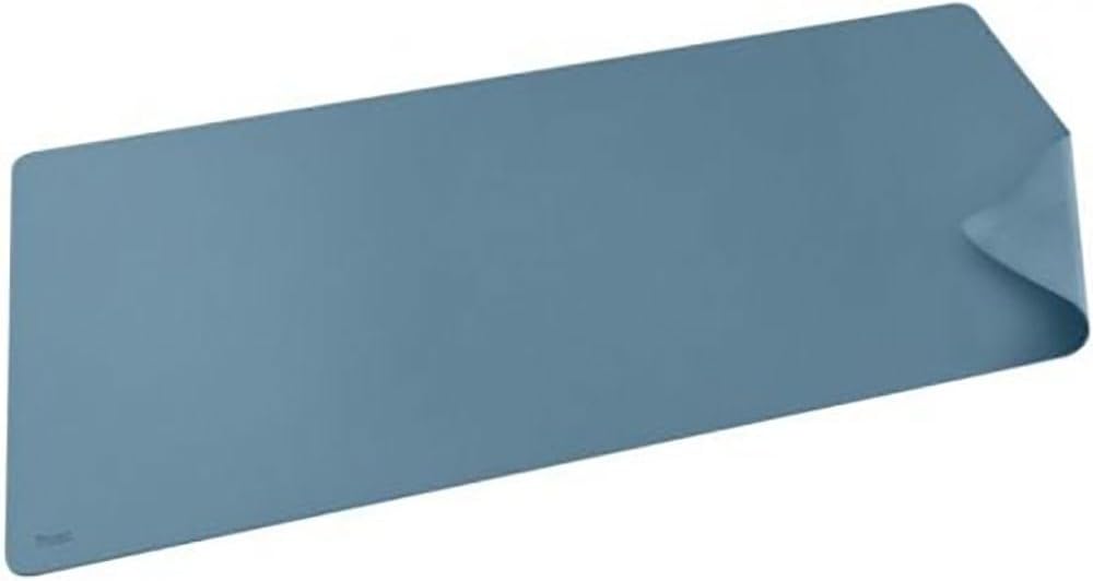 Alfombrilha Ergonómica XXL Trust Benya/ 2 x 430 x 900mm/ Azul