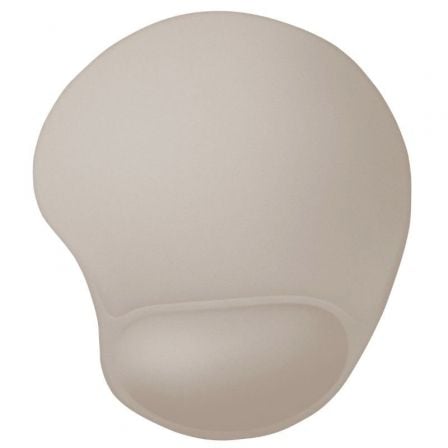 Tapete de Rato Ergonómico Trust BigFoot Pad/ 16 x 205 x 236mm/ Bege
