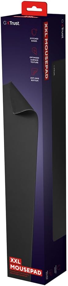 Tapete Trust Gaming GXT 759 XXL/ 900 x 400 x 3mm/ Preta - Imagem 3