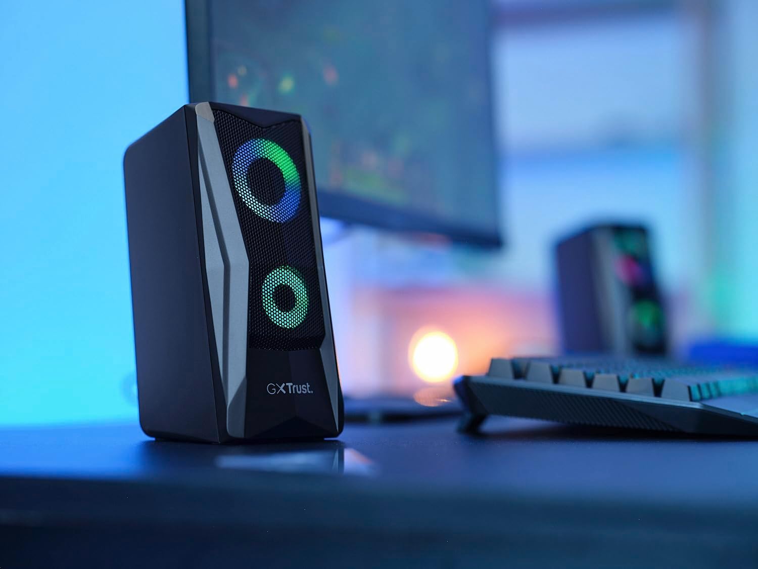 Altifalantes Trust Gaming GXT 606 JAVV/ 12W/ 2.0/ Pretos - Imagem 7