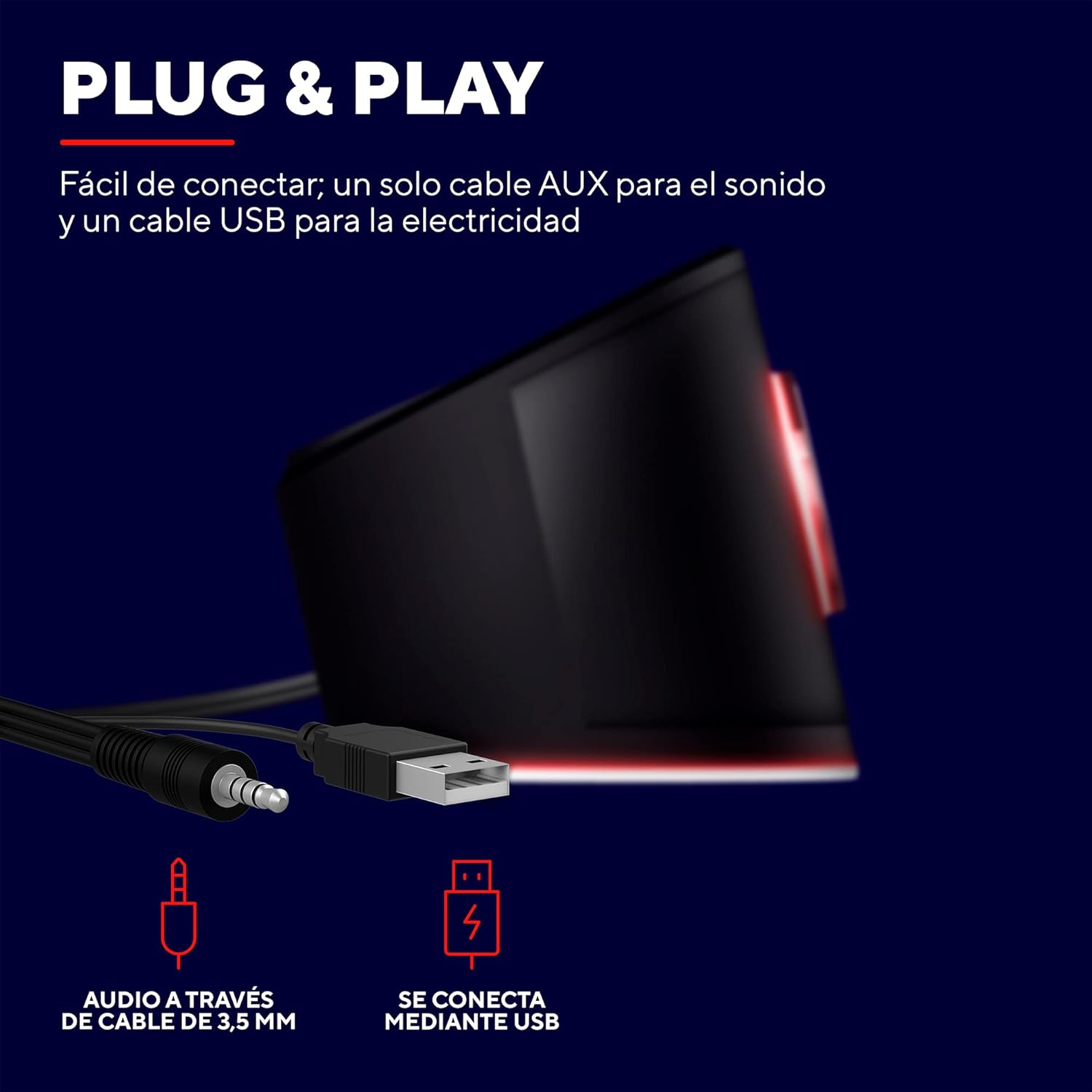 Barra de Som Trust Gaming GXT 619 Thorne/ 12W/ 2.0 - Imagem 5
