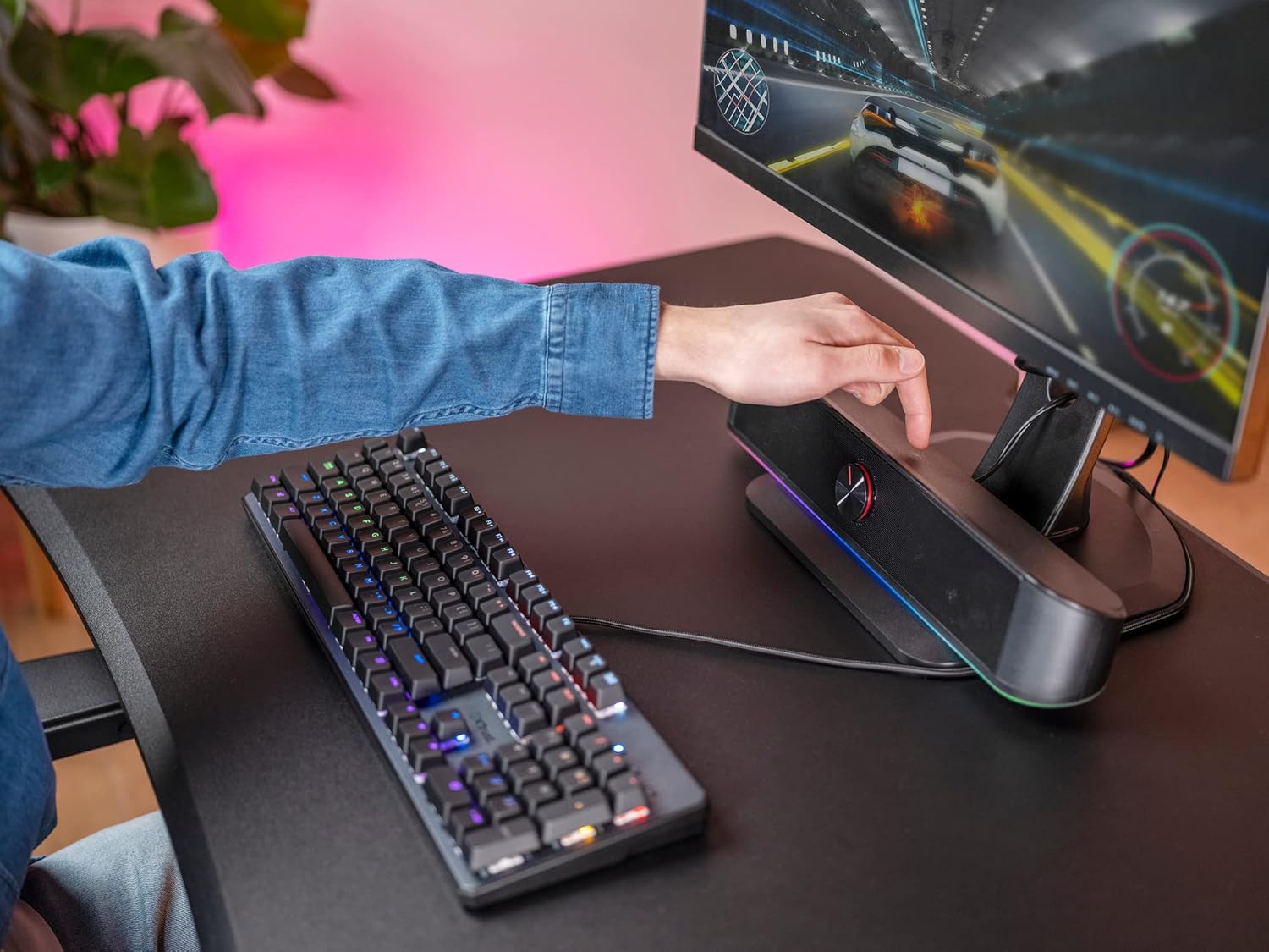 Barra de Som Trust Gaming GXT 619 Thorne/ 12W/ 2.0 - Imagem 7