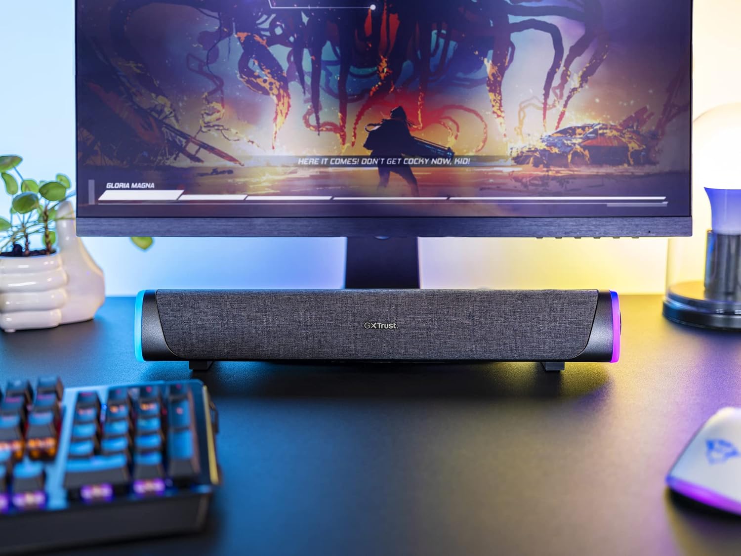 Barra de Som Trust Gaming GXT 620 Axon/ 12W/ 2.0 - Imagem 6