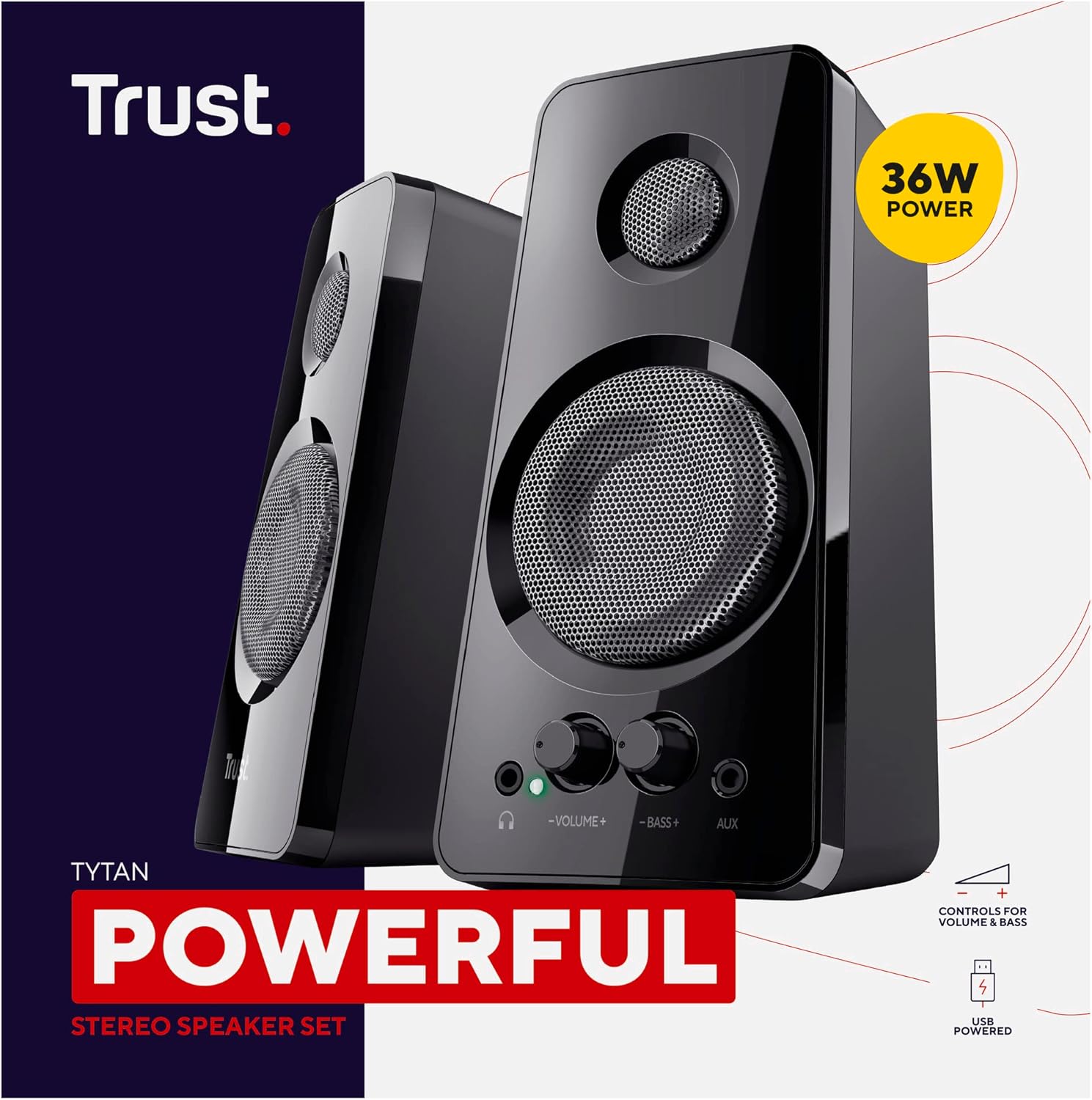 Altifalantes Trust Tytan/ 36W/ 2.0 - Imagem 10