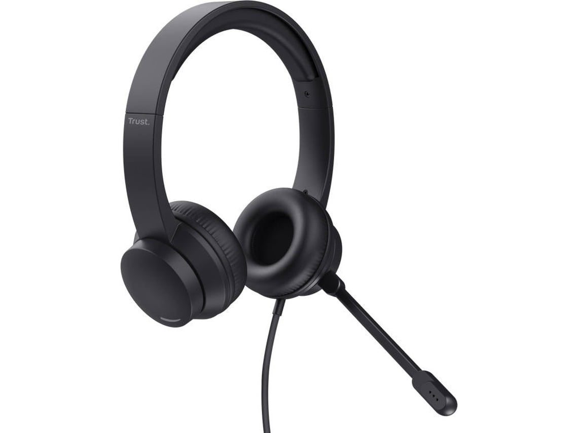 Auriculares Trust Ayda/ com Microfone/ USB/ Pretos - Imagem 5