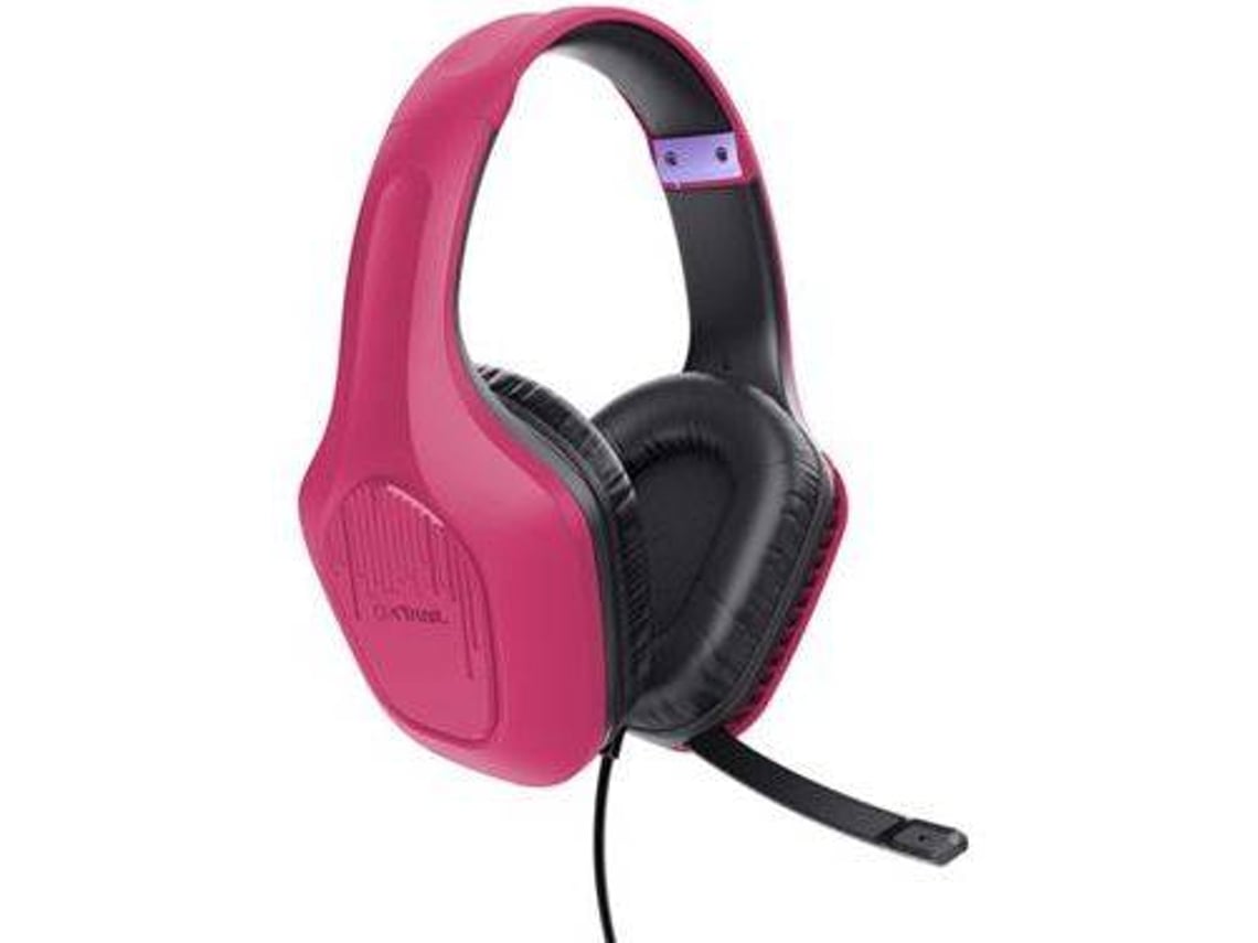 Auscultadores Gaming com Microfone Trust Gaming GXT 415 Zirox/ Jack 3.5/ Cor-de-Rosa - Imagem 2
