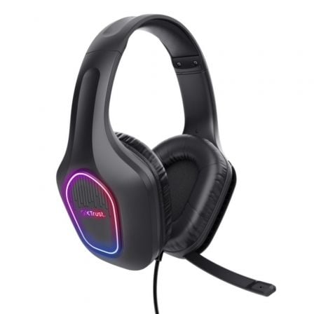 Auscultadores Gaming com Microfone Trust Gaming GXT 416 Zirox/ Jack 3.5/USB Pretos - Imagem 5