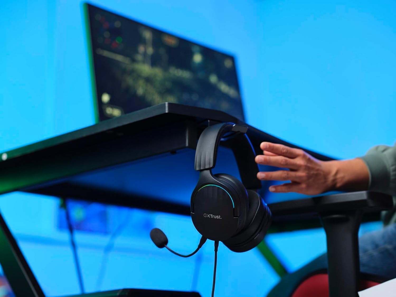 Auscultadores Gaming com Microfone Trust Gaming GXT 490 Fayzo/ USB 2.0/ Pretos - Imagem 10
