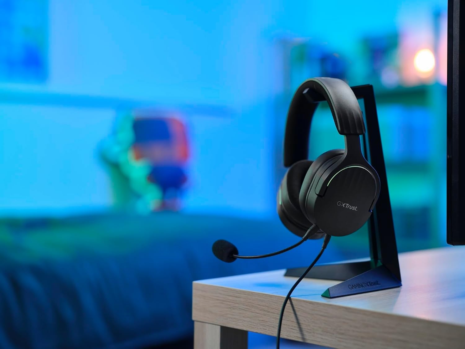 Auscultadores Gaming com Microfone Trust Gaming GXT 490 Fayzo/ USB 2.0/ Pretos - Imagem 11