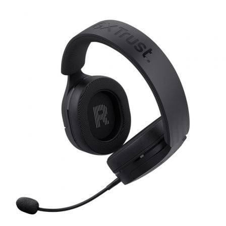 Auscultadores Gaming Sem Fios com Microfone Trust Gaming GXT 491 Fayzo/ Bluetooth/ Jack 3.5/ Pretos - Imagem 2