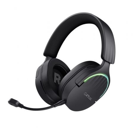 Auscultadores Gaming Sem Fios com Microfone Trust Gaming GXT 491 Fayzo/ Bluetooth/ Jack 3.5/ Pretos