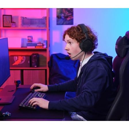 Auscultadores Gaming com Microfone Trust Gaming GXT 492 Carus/ Jack 3.5/ Pretos - Imagem 4