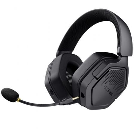 Auscultadores Gaming Sem Fios com Microfone Trust Gaming GXT 493PS Carus PS5/ Jack 3.5/ Bluetooth/ Pretos - Imagem 2