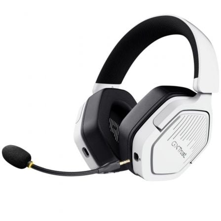 Auscultadores Gaming Sem Fios com Microfone Trust Gaming GXT 493PS Carus PS5/ Jack 3.5/ Bluetooth/ Brancos - Imagem 2