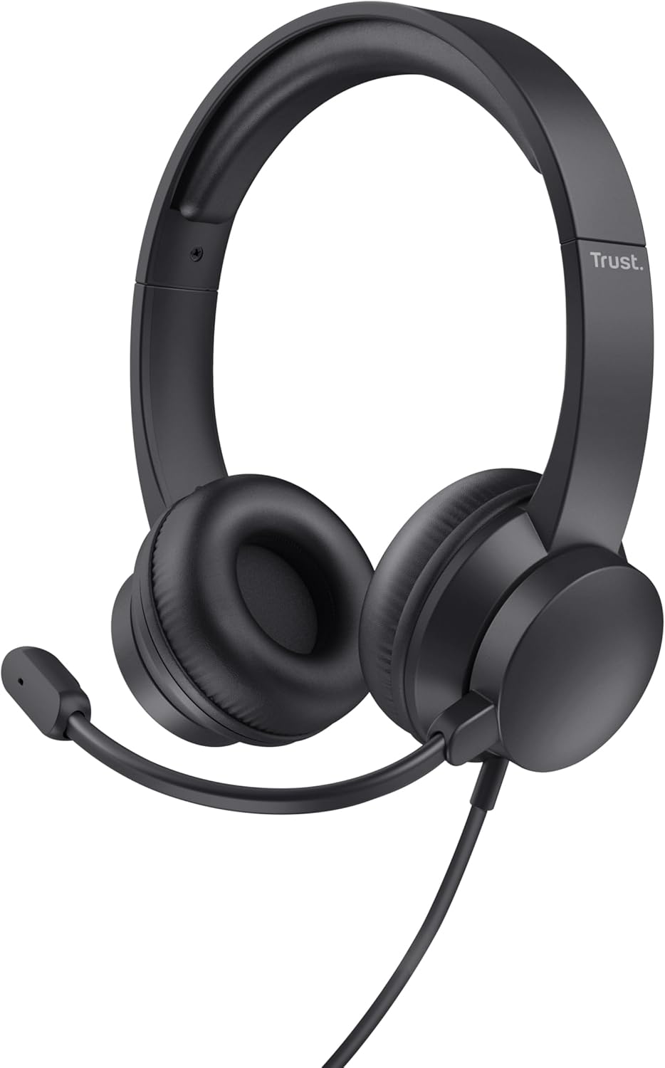 Auscultadores Trust HS-150/ com Microfone/ Jack 3.5/ Pretos