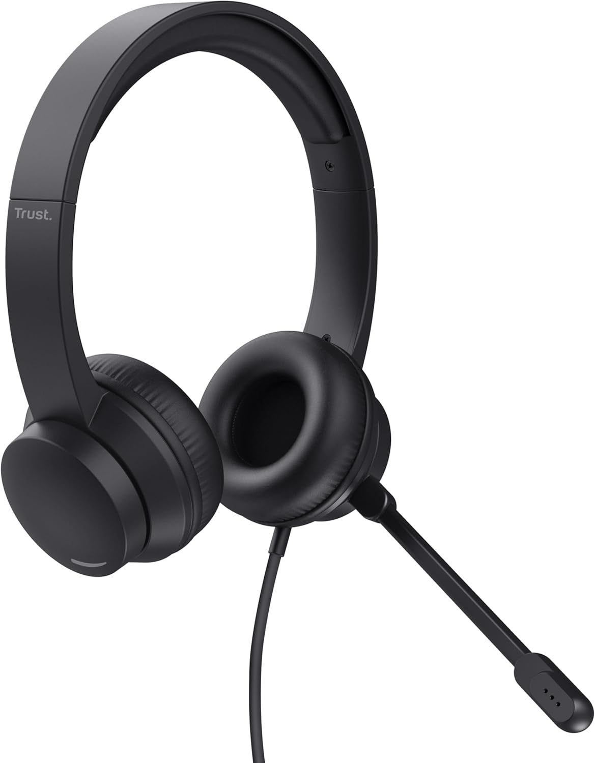 Auscultadores Trust HS-150/ com Microfone/ Jack 3.5/ Pretos - Imagem 2
