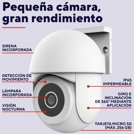 Câmara de Videovigilância Trust IPCAM-3900/ Visão Noturna/ Controlo a partir da APP - Imagem 4