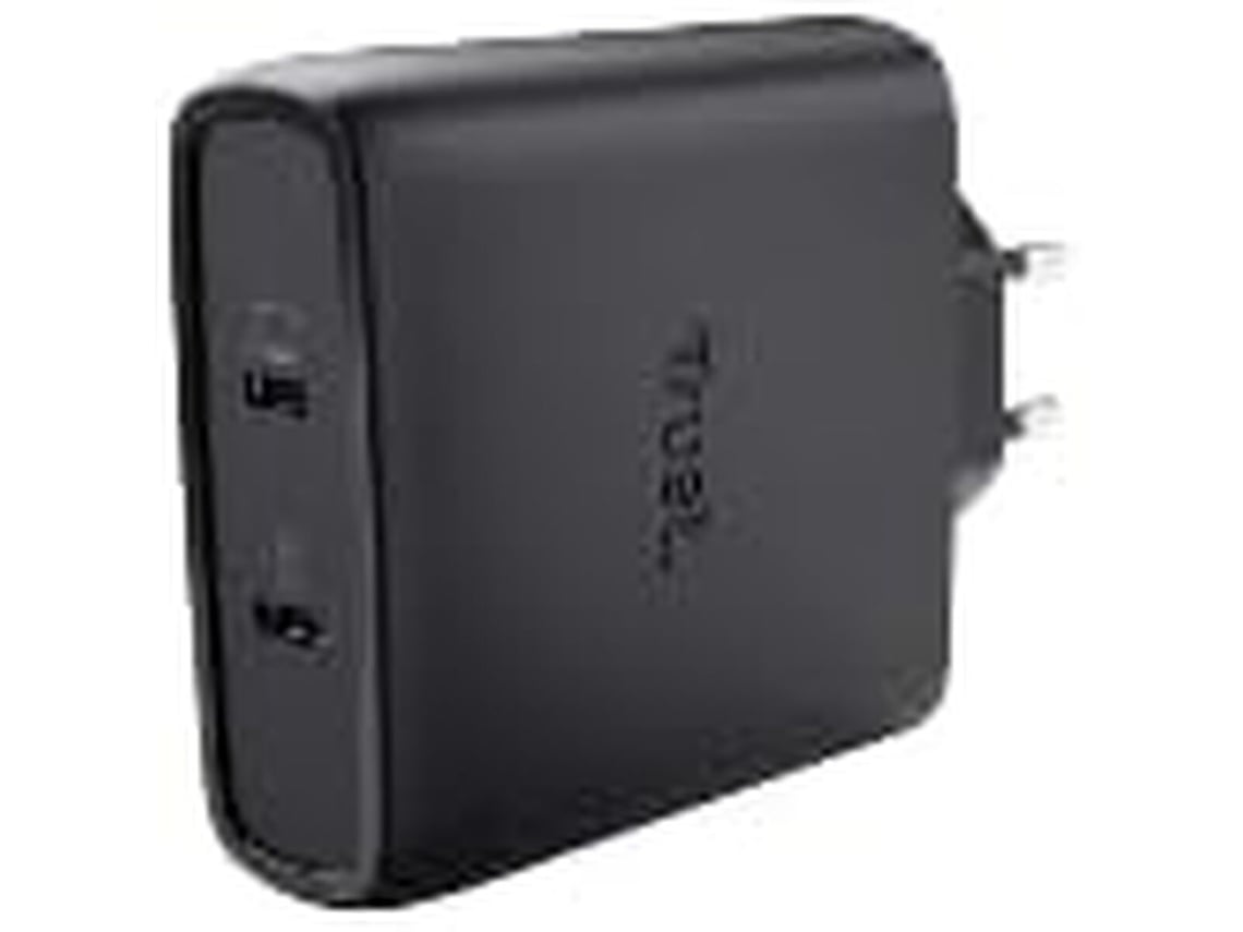 Carregador de Parede GaN Trust Maxo 100W/ 2xUSB Tipo-C/Inclui Cabo USB Tipo-C/ 100W - Imagem 2