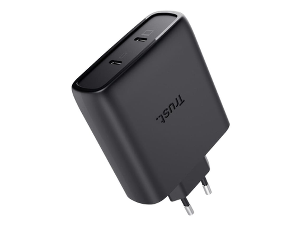 Carregador de Parede GaN Trust Maxo 100W/ 2xUSB Tipo-C/Inclui Cabo USB Tipo-C/ 100W - Imagem 5