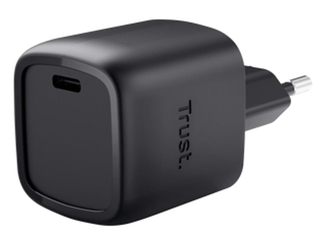 Carregador de Parede GaN Trust Maxo 30W/ 1xUSB Tipo-C/ 30W