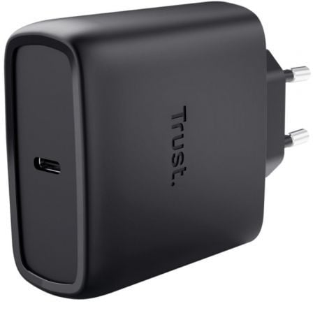 Carregador de Parede GaN Trust Maxo 65W/ 1xUSB Tipo-C/ Inclui Cabo USB Tipo-C/ 65W - Imagem 3