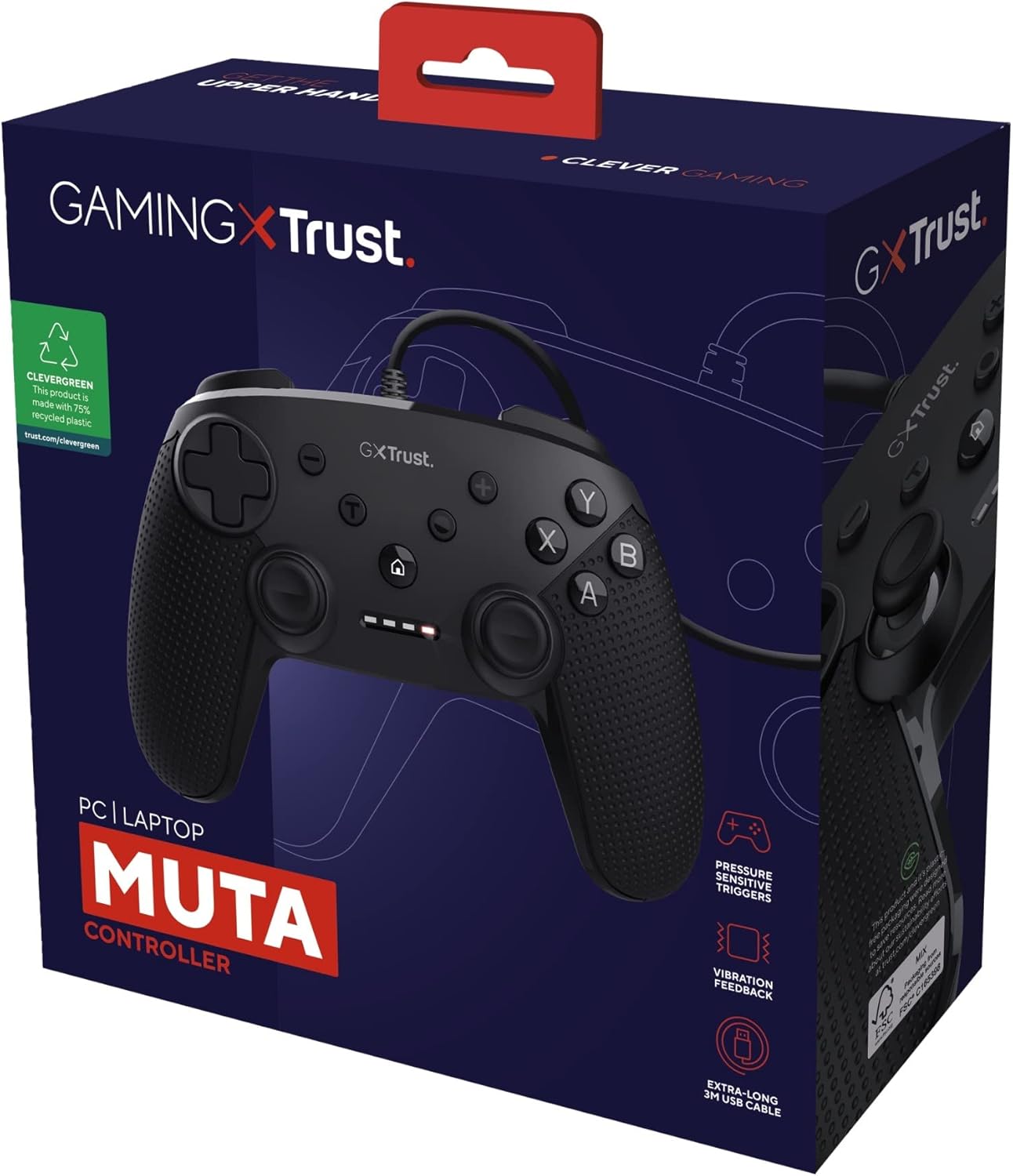 Gamepad Trust Gaming GXT 541 MUTA - Imagem 8