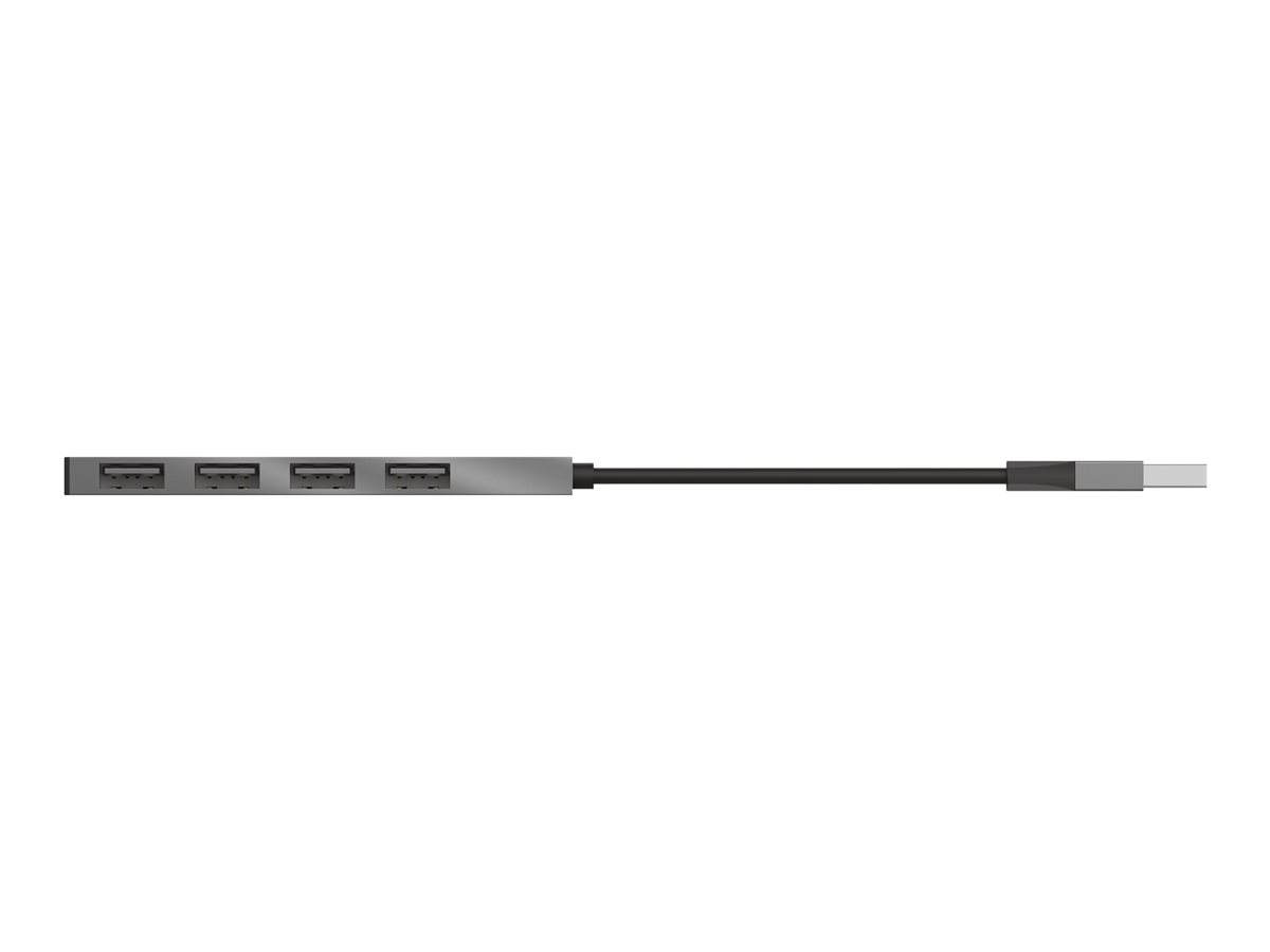 Hub USB 2.0 Trust Halyx/ 4xUSB