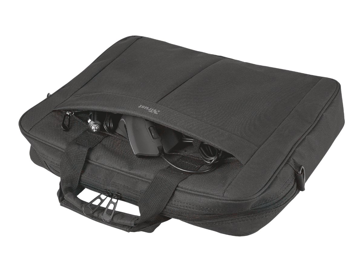Mala Trust Primo para Portáteis até 16"/ Preto - Imagem 2