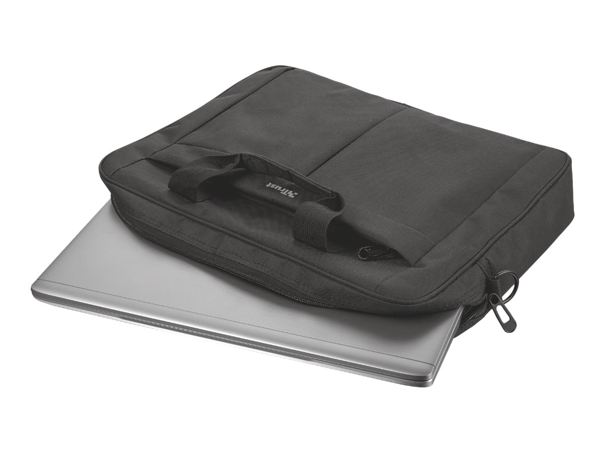Mala Trust Primo para Portáteis até 16"/ Preto - Imagem 4