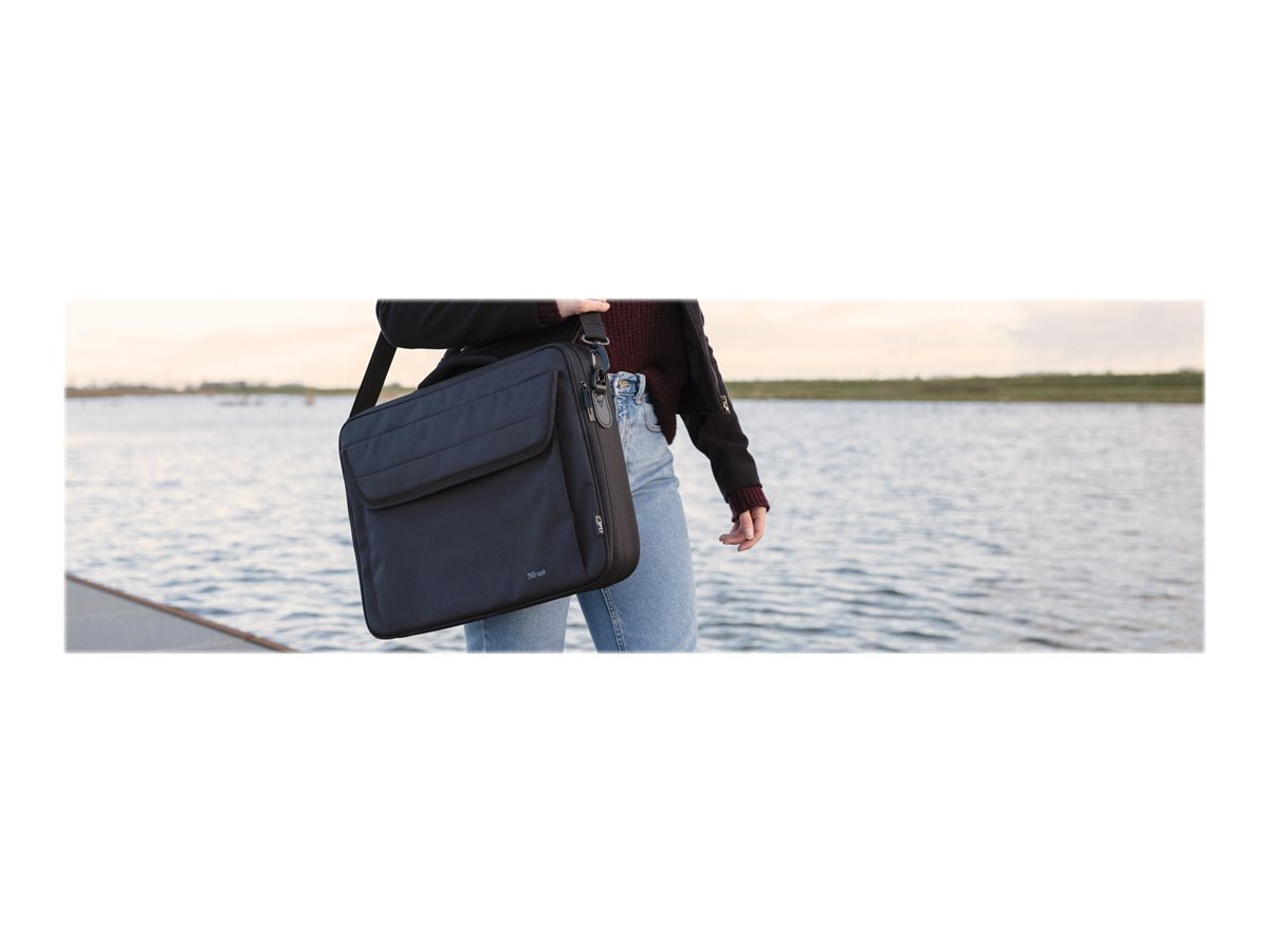 Mala Trust Atlanta para Portáteis até 15.6"/ Preto - Imagem 9